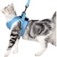 thumbnail image 1 of Juego de arnés y correa para gatos para caminar 360 ° Envolvente Arnés para perros y gatos pequeños Efecto amortiguador y resistencia al escape, adecuado para bolsas plegables con telas catiónicas Xemadio LL-2090-5, 1 of 7