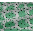 thumbnail image 5 of oneOone Cotton Jersey Green Fabric Polka Sewing Fabric By The Yard Printed Diy Clothing Sewing Supplies 58 Inch Wide, 5 of 6