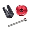 thumbnail image 4 of Sywqhk VG Sports - Tapón para manillar de bicicleta (2 unidades, color rojo) Sywqhk Alta Calidad, 4 of 7
