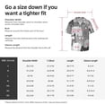 thumbnail image 5 of Fotbe Cats Group Camisa Estampada de Manga Corta para Hombre, Casual de Verano, Estilo Playero, Sin Arrugas-XX-Large, 5 of 5
