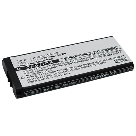 Replacement Battery for Nintendo DS XL,DSi LL,DSi XL,UTL-001,C/UTL-A-BP,UTL-003,3.7V/900mAh