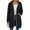 BK37_Black, variant on Lumtrix Long Hoodies for Women Casual Zip Up Jacket Fall Winter Fashion Tunic Sweatshirts with Zipper Pockets Beige L