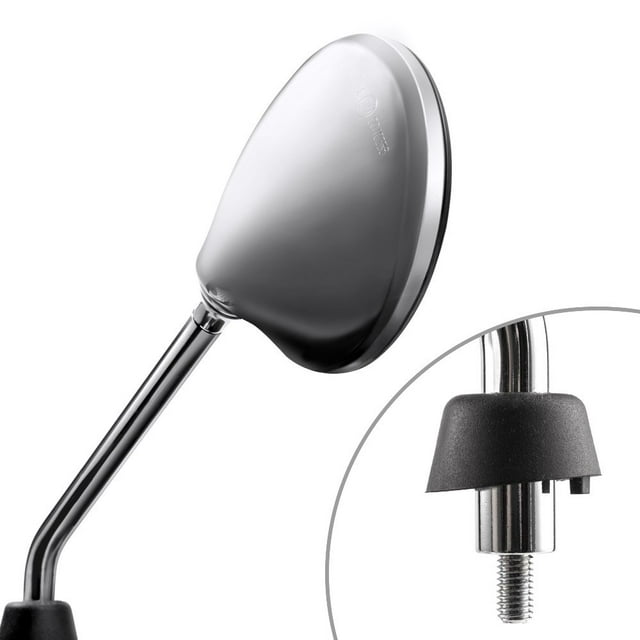 KiWAV OEM Espejo de repuesto FV-025-1 compatible para PIAGGIO Liberty RST125 200 Vespa LX 50 125 150 mano izquierda