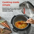 thumbnail image 4 of Instant Pot 6Qt RIO Chef Series 7-in-1 Multi-Cooker, Pressure Cooker, Slow Cook, & More, Black – OPEN BOX – Tested & Guaranteed, 4 of 11