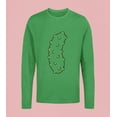 thumbnail image 5 of Old Glory Mens Halloween Vegetable Pickle Costume Long Sleeve Graphic T Shirt, 5 of 6