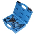 thumbnail image 2 of Extractor de balanceador armónico de 3 mordazas, herramienta de extracción de polea de cigüeñal, kit de extractor de volante armónico de repuesto para camioneta Dodge 1.5T., 2 of 14
