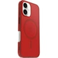 thumbnail image 5 of OtterBox iPhone 16 (Only) - Symmetry Clear Series+ Case - Cherry Tomato (Firecracker) - Snaps to MagSafe - Ultra-Sleek - Raised Edges Protect Camera & Screen - Non-Retail Packaging, 5 of 5