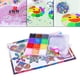 thumbnail image 5 of de manualidades de abalorios fusibles de 16 colores para niños, incluidos tableros de clavijas, papel de planchar y accesorios de cadena, perfecl Perlas de fusible, 5 of 8
