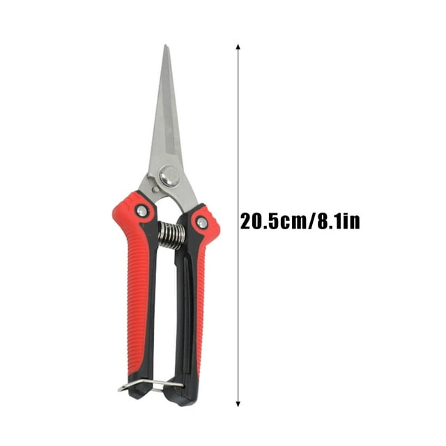 JJKBVCLO Stainless Steel Garden Pruner Multifunctional Branch Shears For Fruit Picking Bonsai Trimming