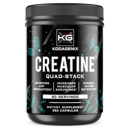 Kodagenix Creatine Quad Stack: Build Muscle Boost Strength