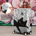 thumbnail image 4 of Luggage Cover Approved Travel Suitcase Protector Cats Elastic Washable Cat Themed Baggage Covers for 25-28 inch Luggage (L), 4 of 6