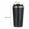 thumbnail image 2 of ACDANC 2026 New Travel Coffee Mug with Lid,Reusable Vacuum Stainless Steel Cold and Hot Beverage Coffee Cup,Thermos Tumblers Without Handle for Men and Women for Travel, Office, Car, Home, 2 of 7
