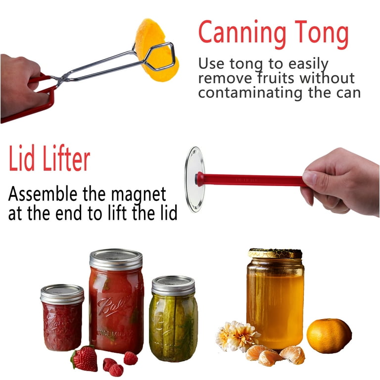 Lifter Tongs Jam Making Set Canning Supplies Starter Kit Canning