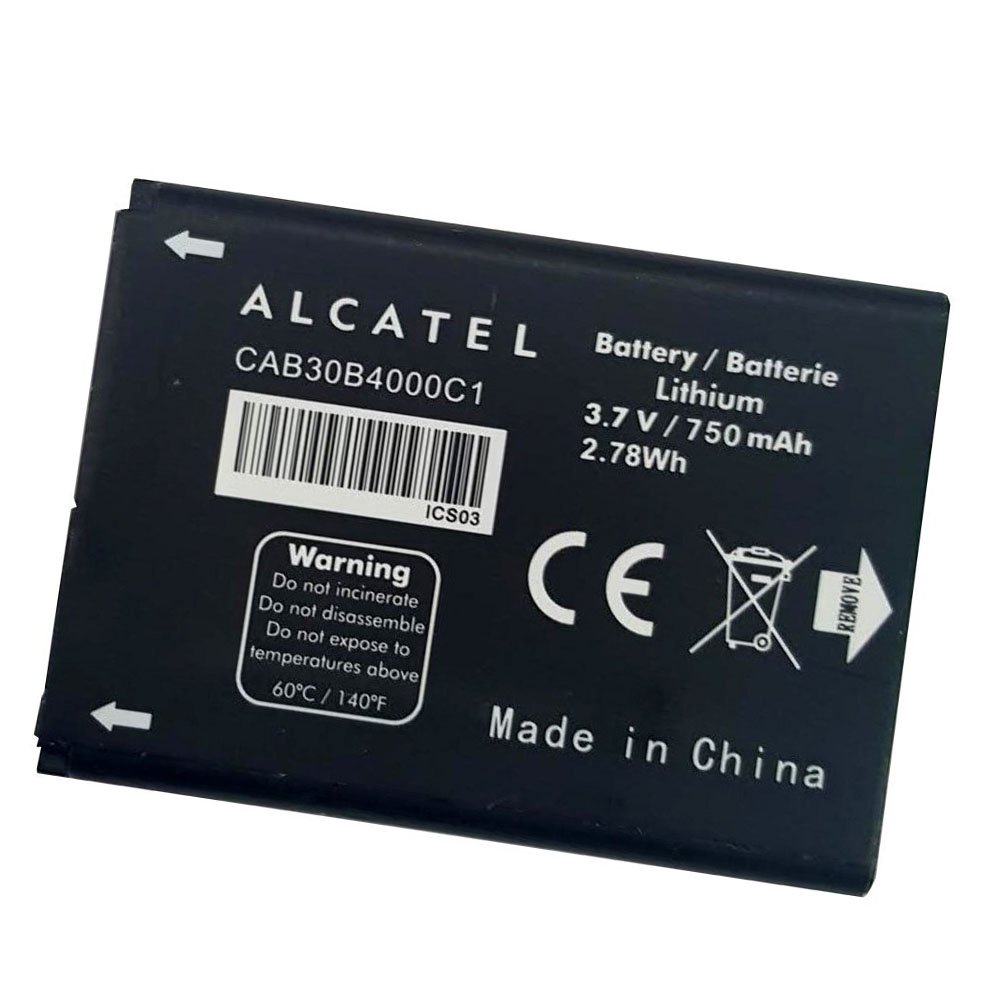 Original Alcatel CAB30B4000C1 750mAh Battery for Alcatel One Touch 303A in NonRetail Packaging