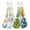 Blue And Yellow Elements 4 Vector Seasons Designs, variant on Different Design 2pcs Loop Hanging Bathroom Kitchen Hand Towel Gardening Tools Cute Cartoon Bees