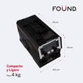 thumbnail image 3 of Soldadora Inverter Pro 5en1 MMA/MIG/TIG/GAS/Sin GAS Portátil Found Gas y Gasless p/ Alambre 0.6/0.8/1.0mm Carrete 1kg y Electrodos 1.6–3.2mm Accesorios y Antorcha MIG, 3 of 12
