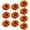 Size:L, variant on 10pcs Decorative Foam Pumpkin Set For Halloween Thanksgiving Home Party Lightweight Artificial Vegetables Decoration