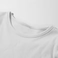 thumbnail image 6 of Riecok Toddler Shirts for Girls Puff Short Sleeve Crewneck Pullover Solid T Shirts Summer Trendy Tops, 6 of 6