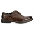 thumbnail image 2 of AM Shoes Mens Leather Lace Up Oxford Dress Shoes, 2 of 7
