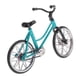 thumbnail image 5 of Bicicleta de carretera de aleación a escala 1:16, modelo de bicicleta de metal fundido a presión. Azul, 5 of 6