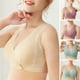 thumbnail image 4 of Sujetador de lactancia para mujer Cierre frontal Sin aros Bralettes yeacher 3X-L, 4 of 7