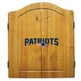 thumbnail image 6 of Denver Broncos NFL Complete Dart Board Cabinet Set (w/darts & flights), 6 of 7