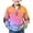 Grey, variant on Teen Boys Colorful Sweatshirt Casual Zip Up Mock Collar Pullover Sweater Long Sleeved Color Printed 3D Hoodie Preppy School