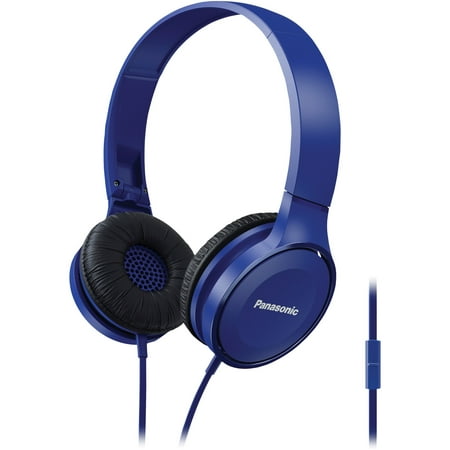 Panasonic RP-HF100M-A Panasonic Lightweight On-Ear Headphones With Microphone (Best 100 Dollar Headphones)