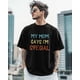 thumbnail image 5 of Camisetas de manga corta con cuello redondo para hombre con la frase "Mi mamá dice que soy especial", 5 of 8