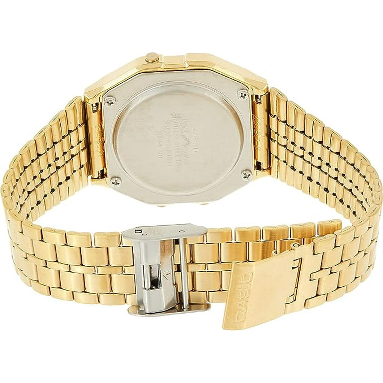 Casio Unisex Core A159WGEA-1 Metal Wrist Digital Stainless-Steel