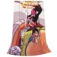 thumbnail image 4 of Steven Universe Cartoon Printing Throw Blanket, All Seasons Flannel Fleece Blanket, Soft & Warm Plush Blankets for Couch Sofa Bed Camping Travel, 40"x30", 4 of 9