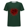 thumbnail image 4 of Aloohaidyvio Men's Graphic T Shirt Valentines Day Funny Couple Matching Casual Short Sleeve Gift Tee Tops, 4 of 5