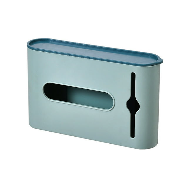 Injueey Caja de almacenamiento Gadget de cocina Montaje en pared Mano de obra fina Instalación práctica Multipropósito Instalación práctica Almacenamiento y organización del hogar Verde claro Injueey HA080206-04