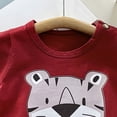 thumbnail image 6 of Toddler Boy First Day of School Outfit Short Sleeve Tops and Shorts Set Back to School Clothes 6-12 Months 12-24 Months 2t 3t 4t 5t 6t 7t 8t 9t Children 6-7 Years, 6 of 7