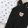 thumbnail image 4 of Gerichy Baby Boy Clothes Set Infant Long Sleeve Bodysuit Top Animal Suspender Pants Newborn Winter Outfit 0-18 Months, 4 of 5