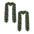 thumbnail image 2 of Fotbe Camouflage Skull Printed Class of 2024 Graduation Stole, 2 of 7