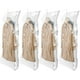 thumbnail image 1 of 5 uds bolsas de almacenamiento al vacío colgantes bolsas de ahorro de espacio para ropa, bolsa de almacenamiento de sellado al vacío bolsas de ropa para trajes, abrigos o chaquetas, 1 of 5