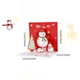 thumbnail image 2 of 6 Pcs Christmas Cards 3D Christmas Card Handmade Holiday Greeting Card,Christmas Cards, 2 of 5
