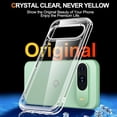 thumbnail image 2 of KOMI for Google Pixel 9/9 Pro Case, with 1X Screen Protector, Clear [Not Yellowing] [Military-Grade Drop Protection] Slim Shockproof Protective Cover Phone Case for Pixel 9/9 Pro, Clear, 2 of 5