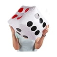 thumbnail image 6 of Teissuly 2pc Outdoor Giant Inflatable Dice Set For Indoor And Outdoor Broad Game Pool Party Festival Decorations Game 13 Inch Inflatable Dice, 6 of 8