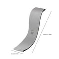 thumbnail image 2 of BLEEUS Silicone Resistance Bands Workout Stretch Bands For Home Gym Yoga Fitness Supplies (Gray), 2 of 7