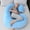 Blue, variant on Comefolife Premium Ultra Soft Pregnancy Postpartum Pillows for Sleeping, Feeding, C Shaped Full Body Maternity Pillow with Removable Cover, Back, Belly Support - Sky Blue