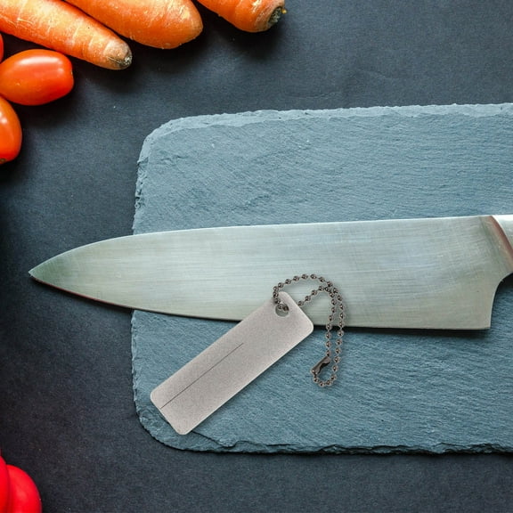 RUNROTOO Sharpening Stone Synthetic Material 2Pcs 2.6X0.8X0.04In