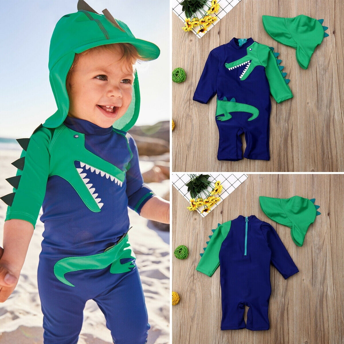Boys dinosaur swimsuit Clearance