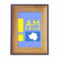 thumbnail image 1 of I Am From Anguilla Photo Frame Exhibition Display Art Desktop Painting, 1 of 3
