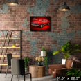 thumbnail image 3 of Camaro 20x29 Framed Canvas by Michael Fishel, 3 of 4