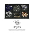 thumbnail image 3 of Estuche Xtellar negro Organizador De Relojes Y Joyas Elegante, 3 of 5