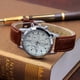 thumbnail image 4 of Reloj de cuarzo para hombre, reloj de pulsera analógico con correa deportiva de cuarzo para hombre, 4 of 4
