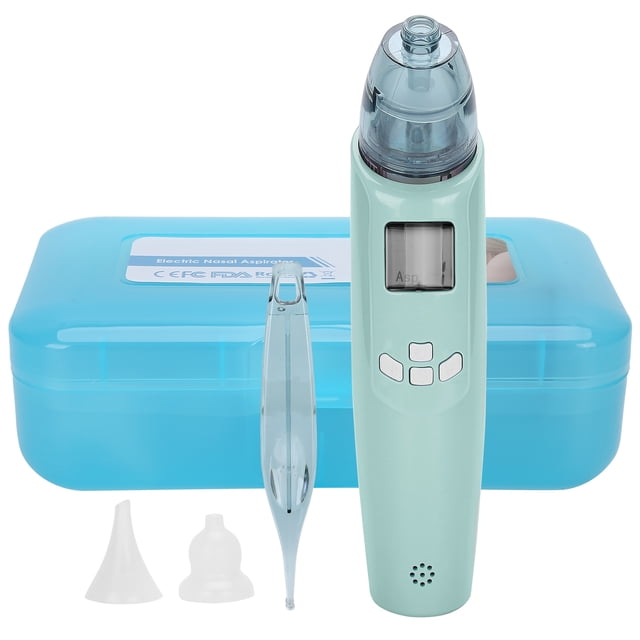 Aspirador nasal para bebés, fácil de llevar Aspirador de nariz para bebés, Tamao pequeo de larga duración Durable para regalo Nuevas madres LHCER 1