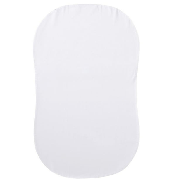 Halo 100 Organic Cotton Fitted Sheet White